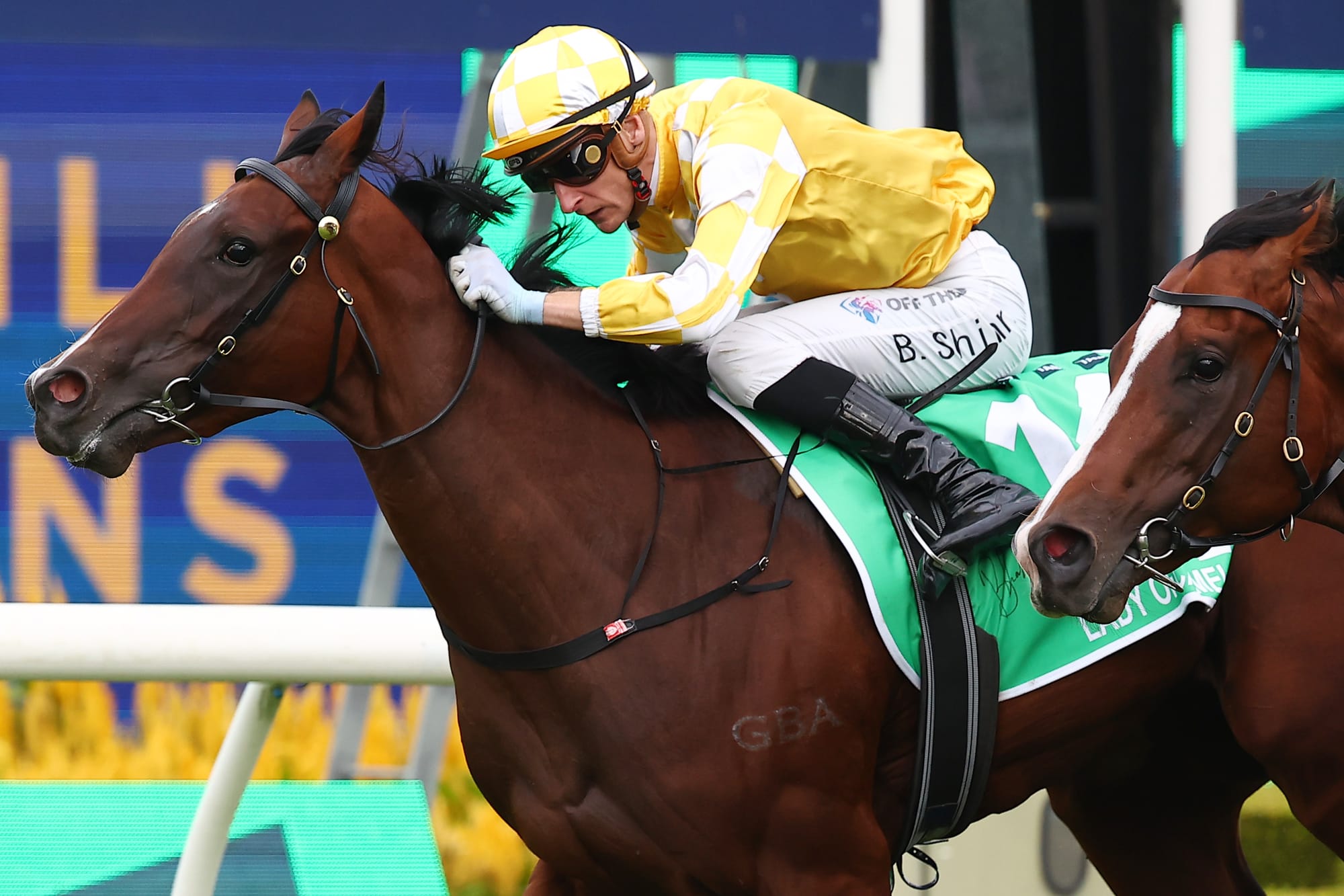 Lady Of Camelot wins the Golden Slipper.