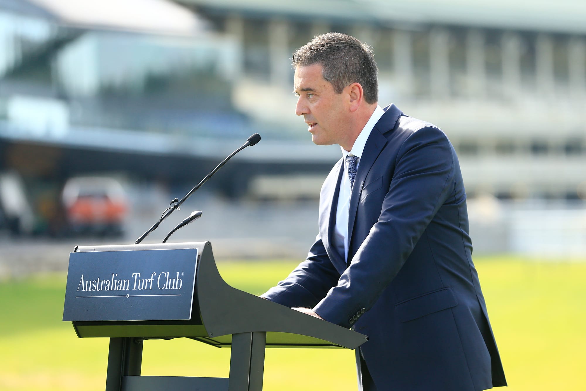 Former Australian Turf Club chairman Matthew McGrath.