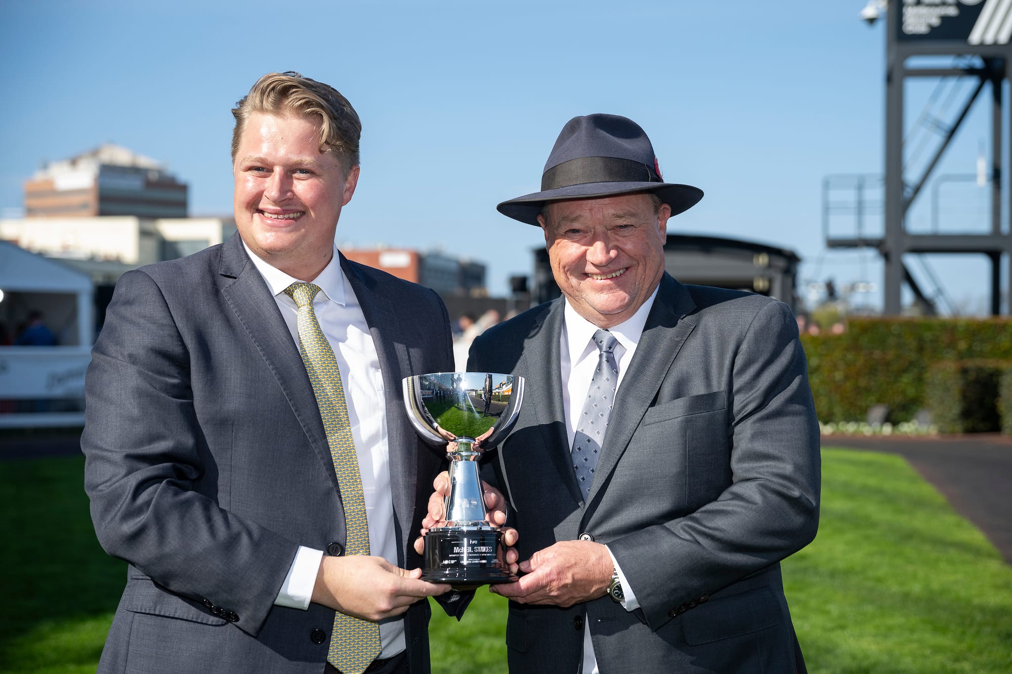 Calvin and Tony McEvoy