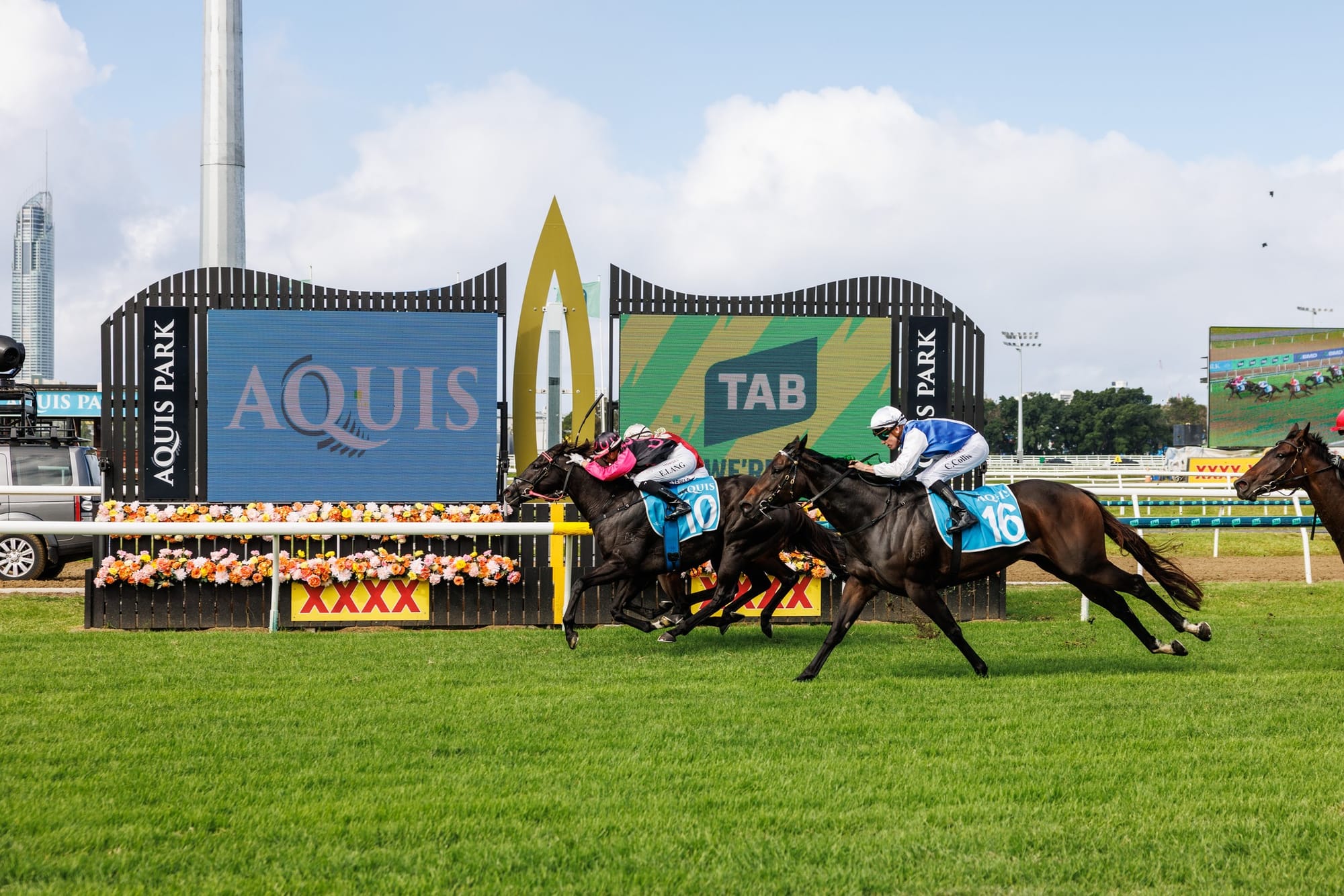 Gold Coast turf track.