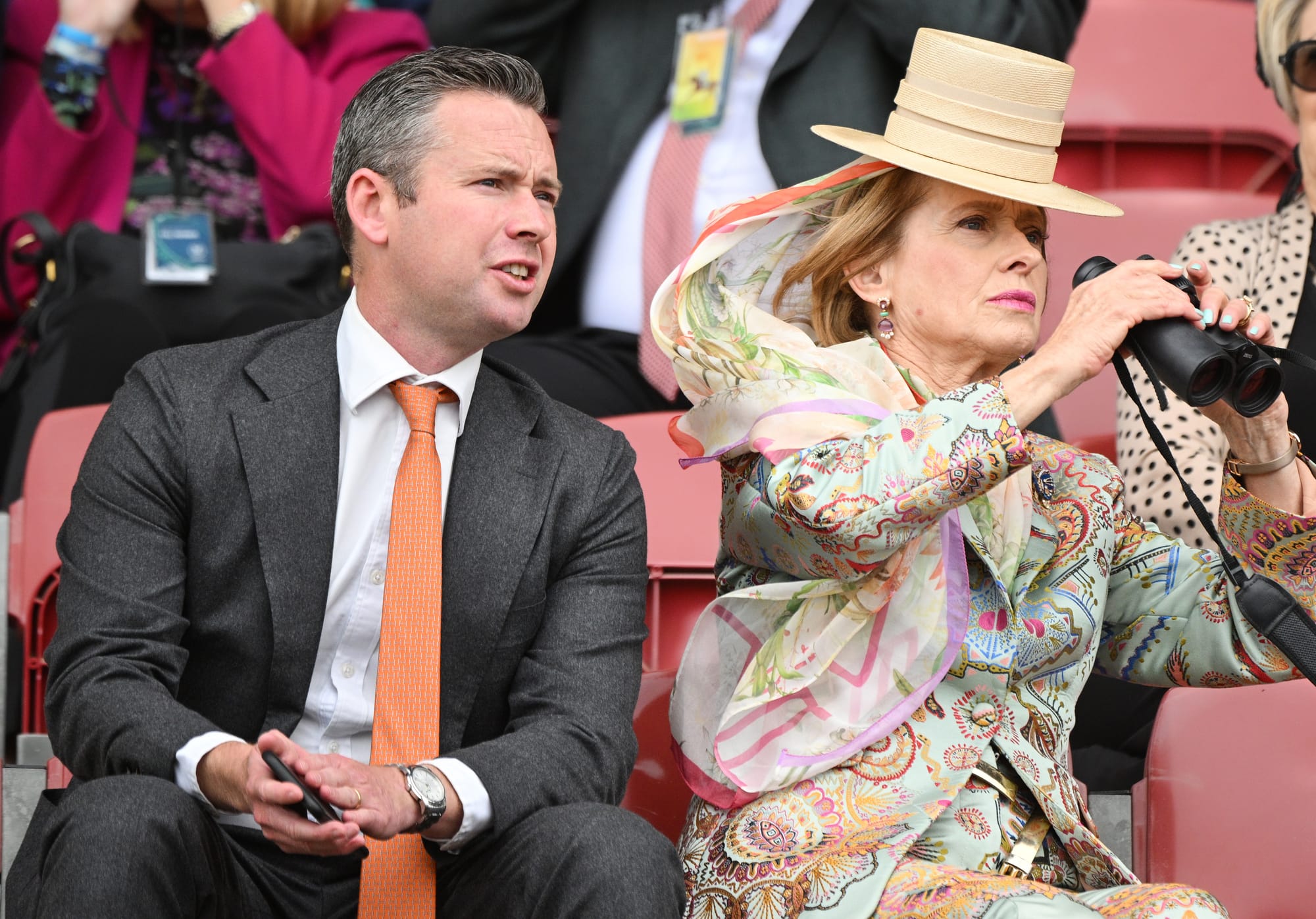 Adrian Bott and Gai Waterhouse